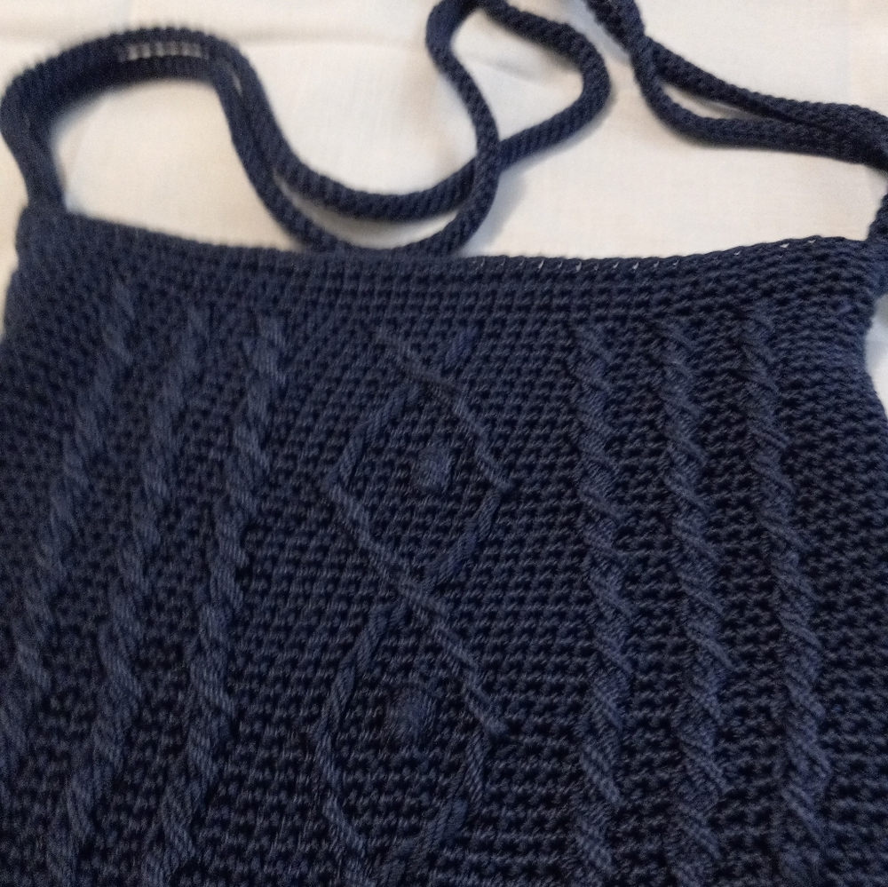 Crossbody Navy Blue Bag